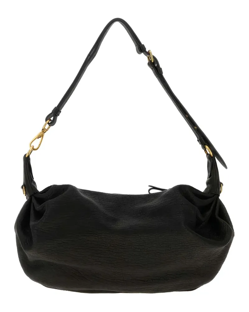 Miu Miu Schultertasche aus Nappaleder - Schwarz Schwarz