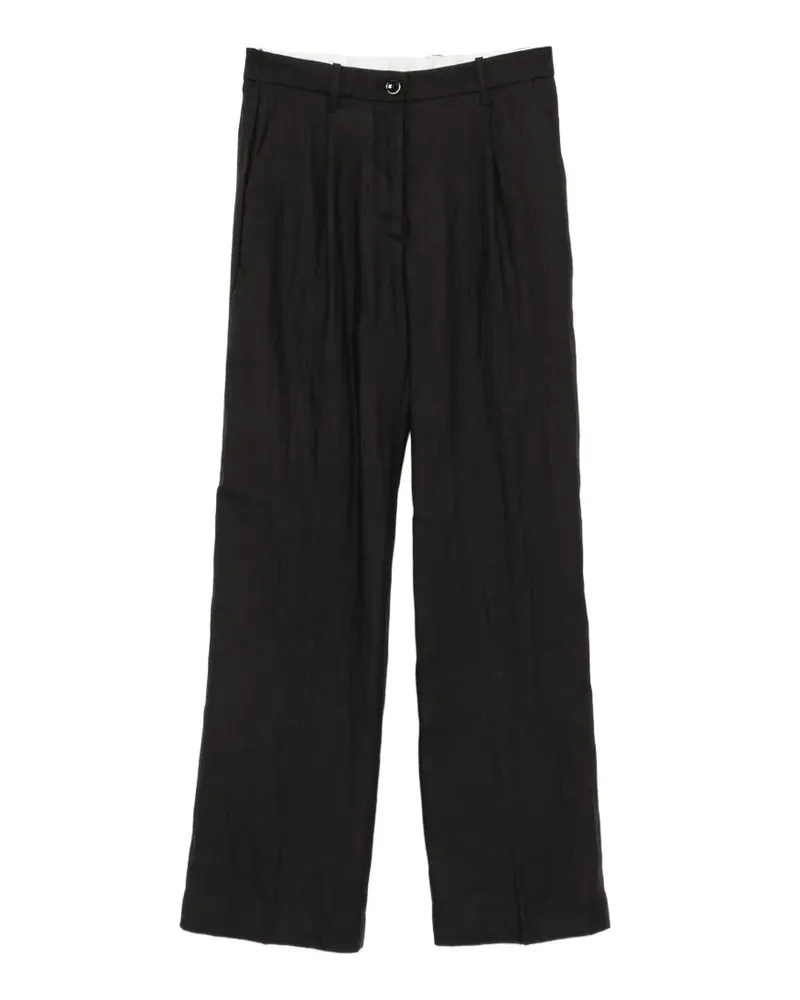 nine:inthe:morning Blenda belt-loops trousers - Schwarz Schwarz