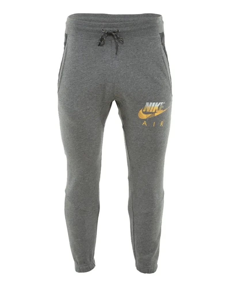 Nike logo-print track pants - Grau Grau