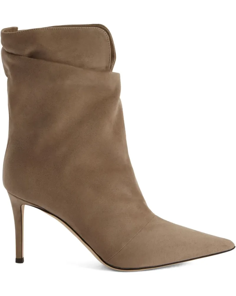 Giuseppe Zanotti Ron Wildlederstiefel - Braun Braun