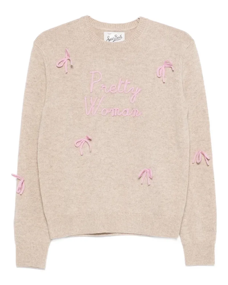 MC2 Saint Barth New Queen Pullover - Nude Nude