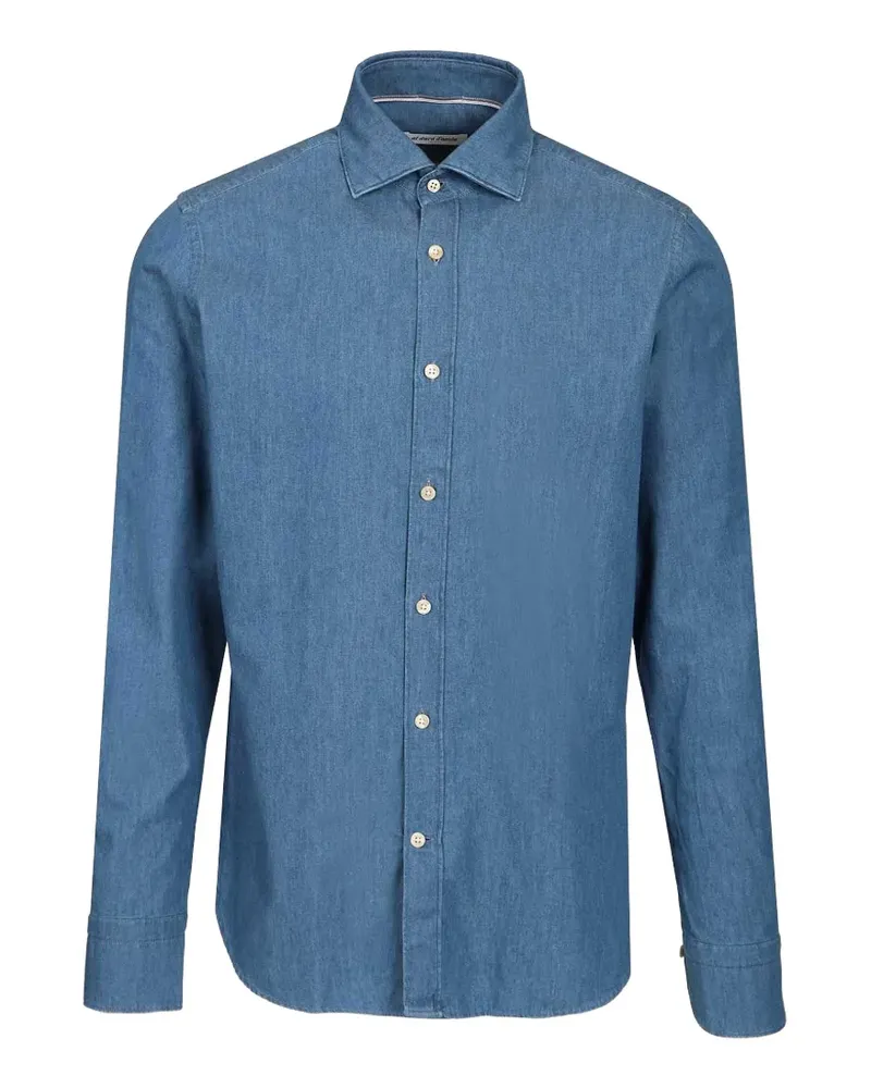 Al Duca D’Aosta 1902 denim shirt - Blau Blau