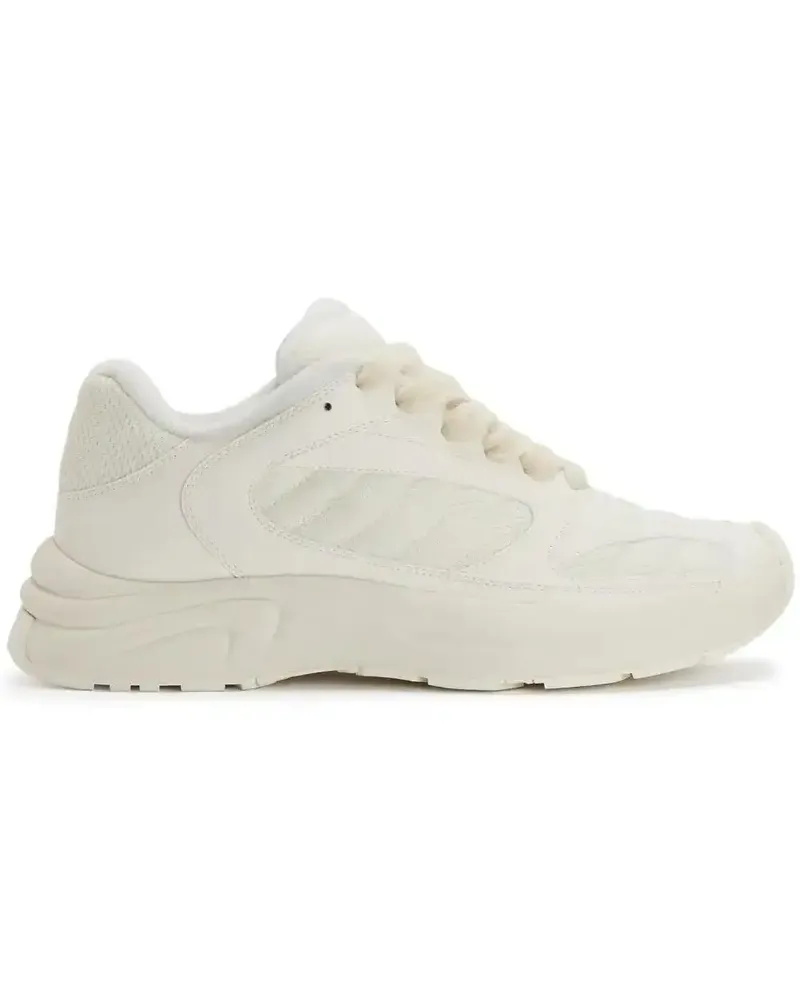 AMI Paris Sneakers mit Kontrasteinsätzen - Nude Nude