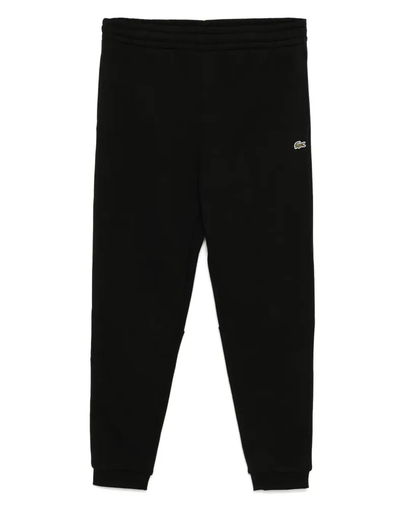 Lacoste Hose mit Tapered-Bein - Schwarz Schwarz