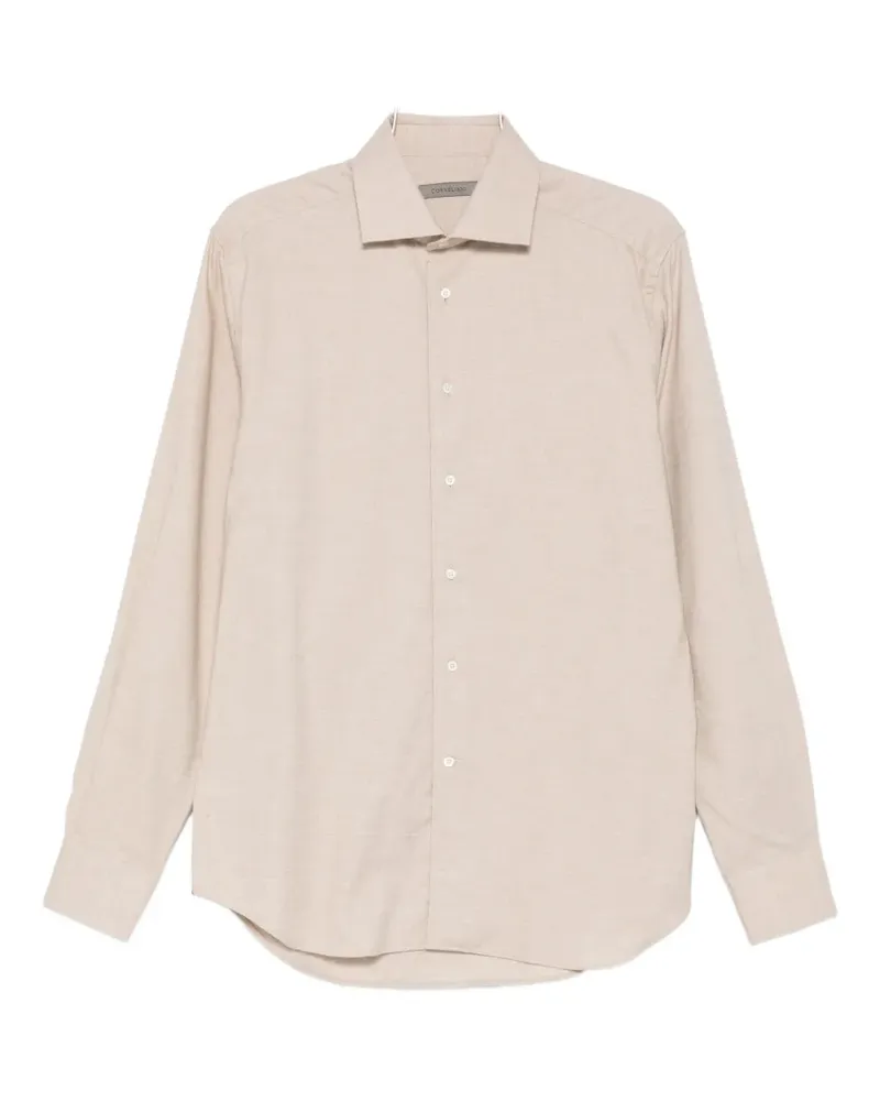 Corneliani long-sleeved shirt - Nude Nude