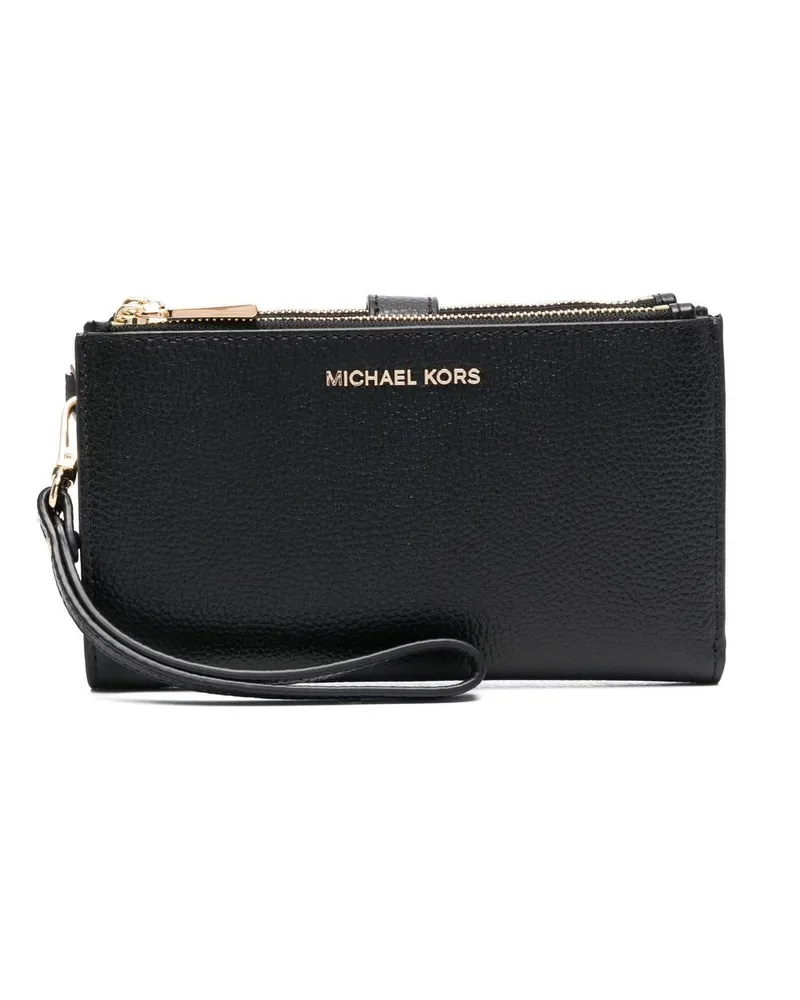Michael Kors Adele Portemonnaie - Schwarz Schwarz