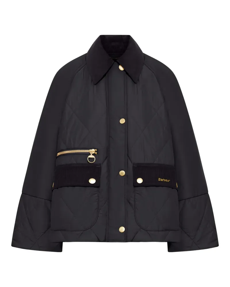 Barbour Martha Jacke - Schwarz Schwarz