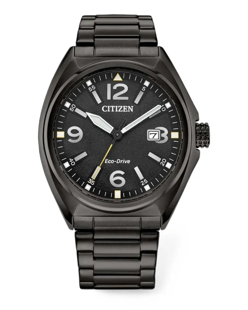 Citizens of humanity Eco-Drive H-Link 42mm watch - Schwarz Schwarz