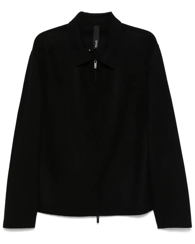 Hevò Verdemared Hemdjacke - Schwarz Schwarz