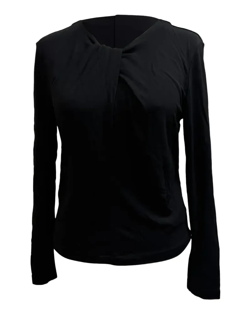 Anine Bing Amaya twisted blouse - Schwarz Schwarz