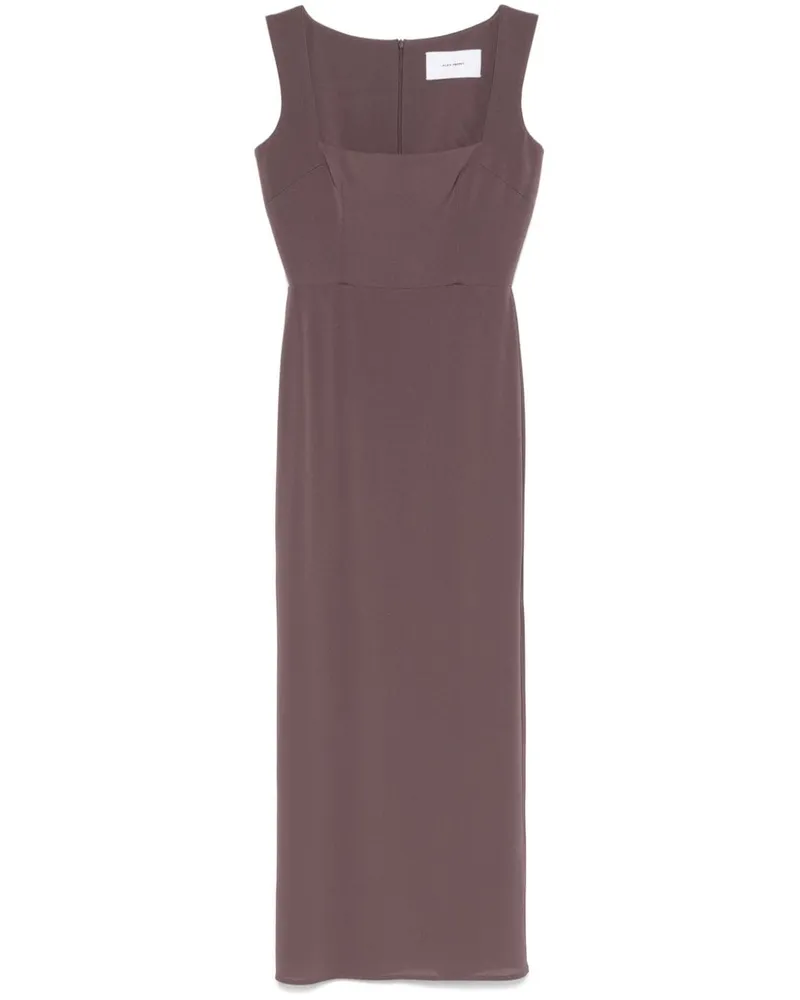 Alex Perry Portrait Maxikleid - Braun Braun