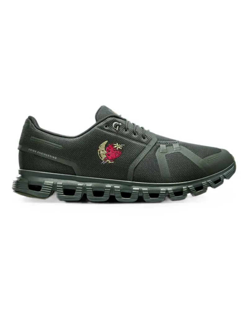 ON Cloud 6 Cloudmster 3 embroidered sneakers - Grün Grün