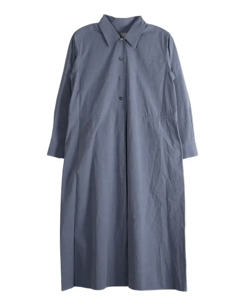 Margaret Howell Midikleid im Hemdstil - Blau Blau