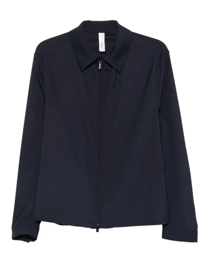 Hevò zip-up jacket - Blau Blau