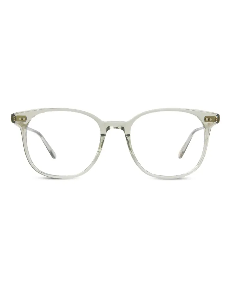 Garrett Leight Carrol Brille mit rundem Gestell - Grün Grün
