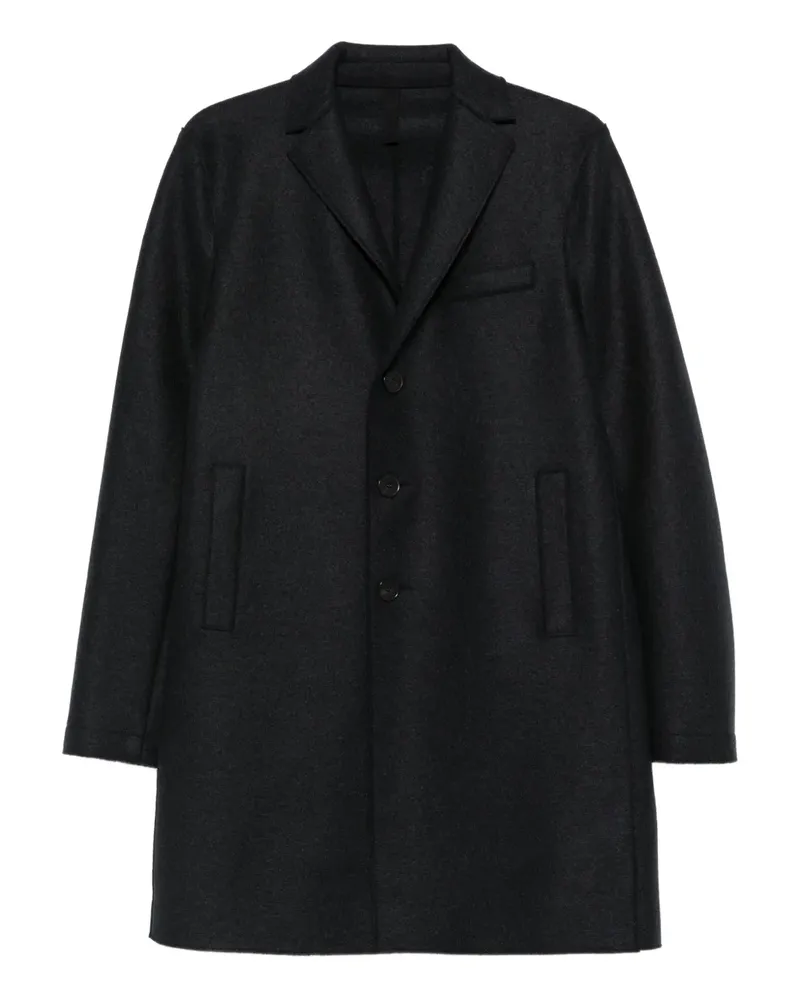 Harris Wharf London notched-lapel wool coat - Blau Blau