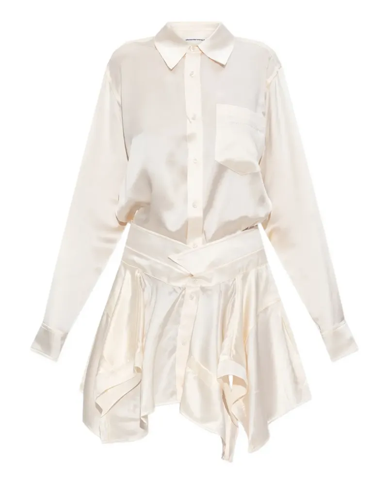 Alexander Wang silk midi dress - Nude Nude
