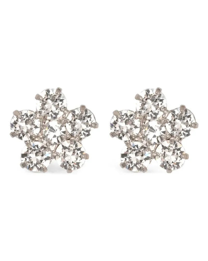 Jennifer Behr Ohrringe mit Kristallanhängern - Silber Silber