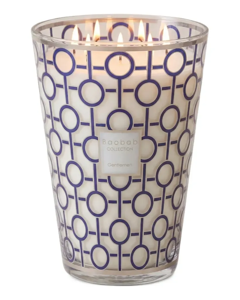 Baobab Collection Gentlemen Max35 Kerze - Weiß Weiß