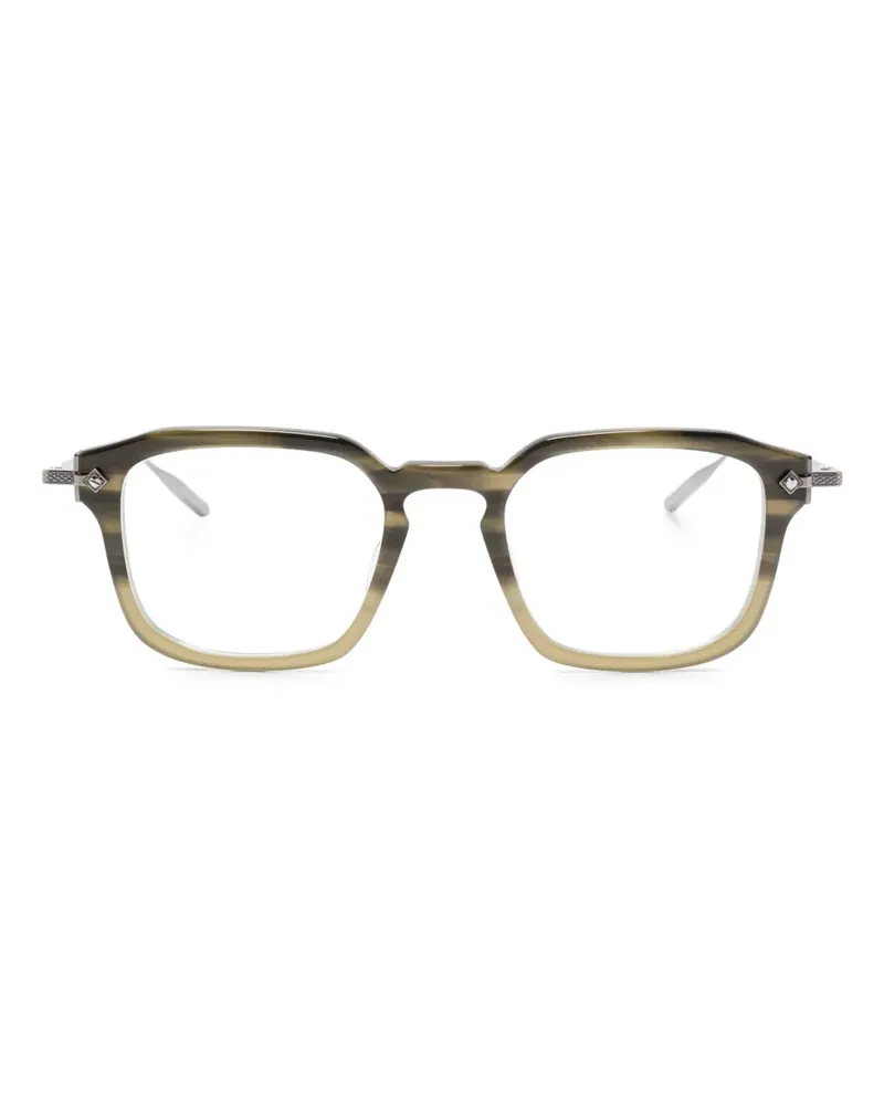 Barton Perreira Kleos Brille mit eckigem Gestell - Grün Grün