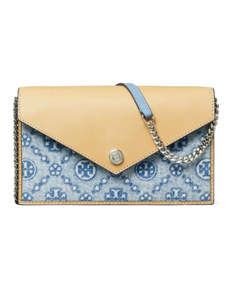 Tory Burch T Monogram Umhängetasche - Blau Blau