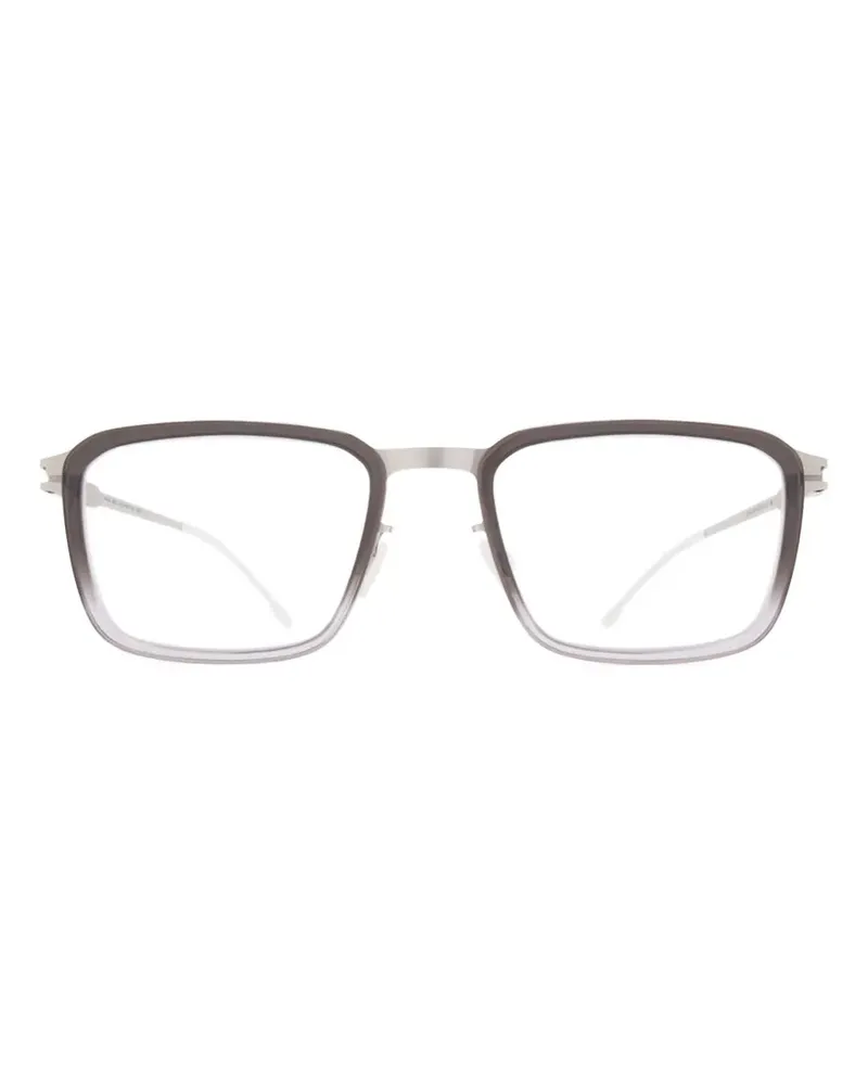 Mykita square-frame gradient glasses - Silber Silber