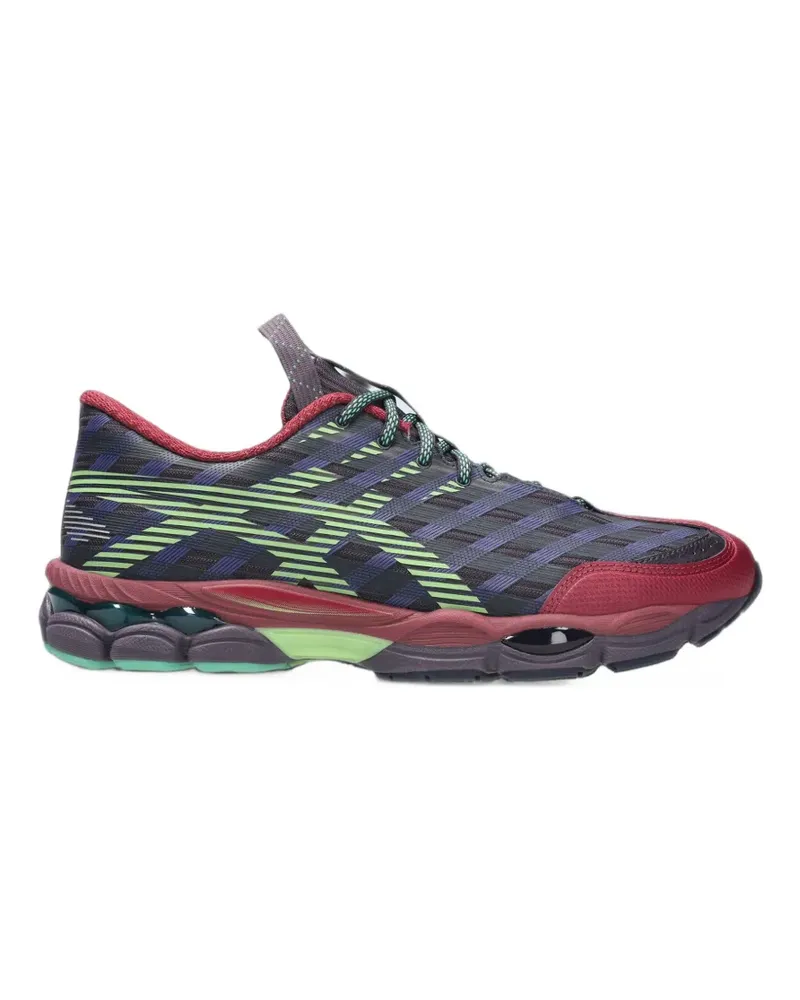 Asics mesh woven-panel sneakers - Schwarz Schwarz