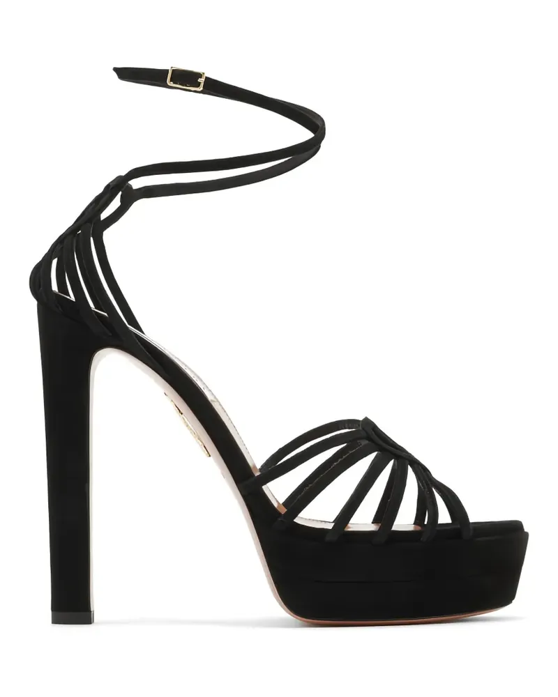 Aquazzura Sweetheart platform sandals - Schwarz Schwarz