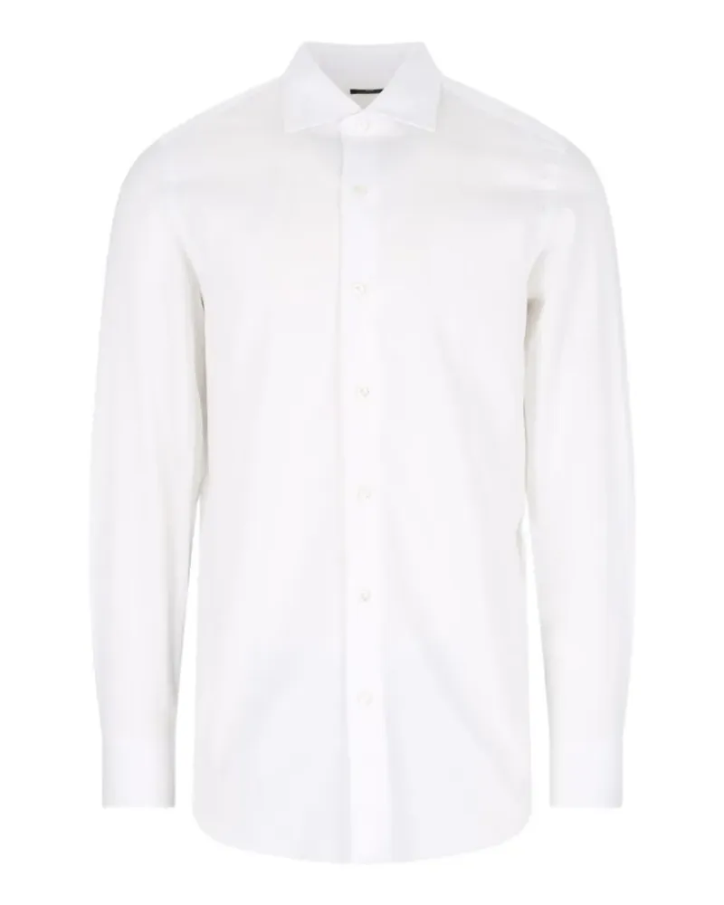 Finamore 1925 Milano Zante shirt - Weiß Weiß