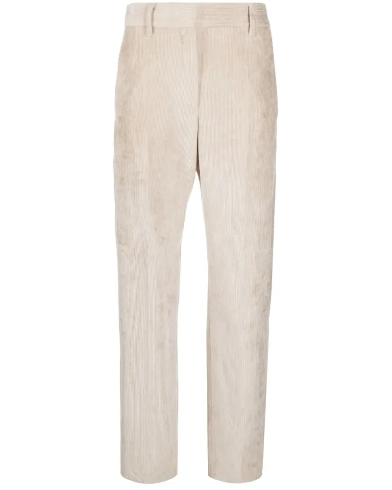 Brunello Cucinelli Cordhose mit geradem Bein - Nude Nude