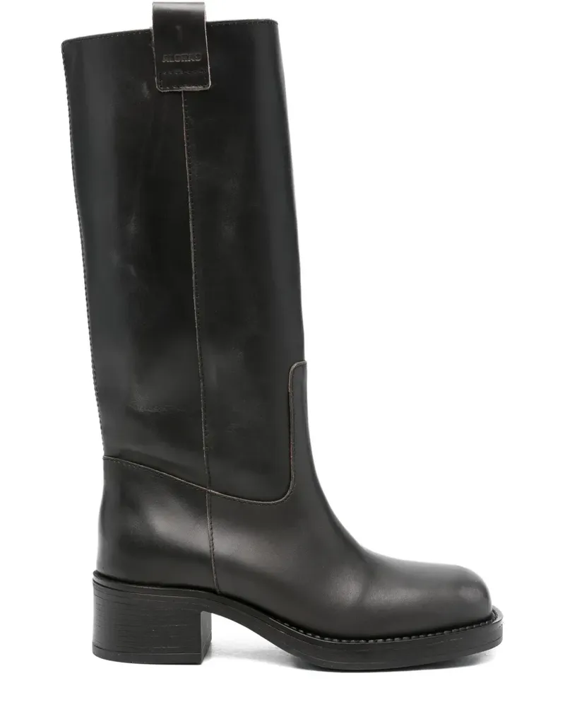 Alohas Sajan Stiefel 55mm - Schwarz Schwarz