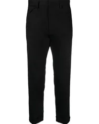 Low Brand Klassische Tapered-Hose Schwarz