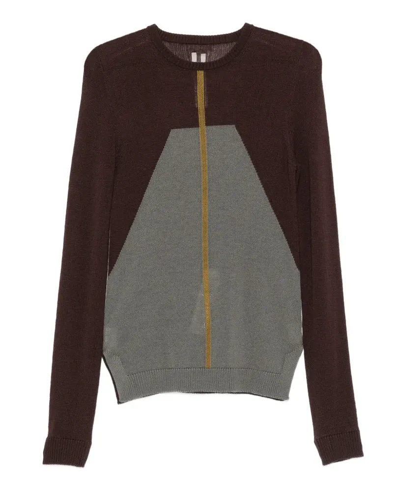 Rick Owens crew-neck sweater - Braun Braun