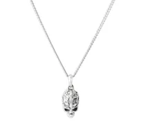 Skull Halskette - Silber