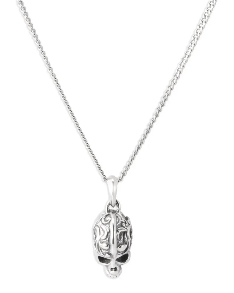 Emanuele Bicocchi Skull necklace - Silber Silber