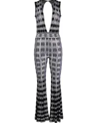 Antonino Valenti Ärmelloser Jumpsuit Schwarz