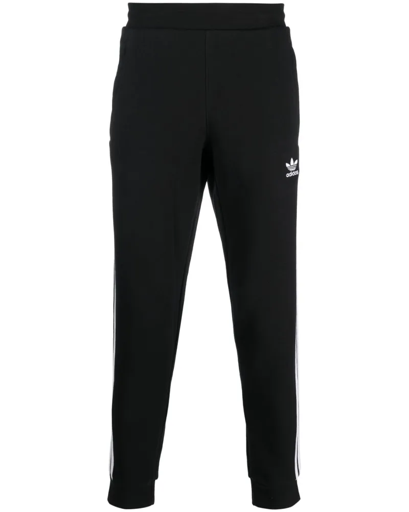 adidas Adicolor Jogginghose mit Streifen - Schwarz Schwarz