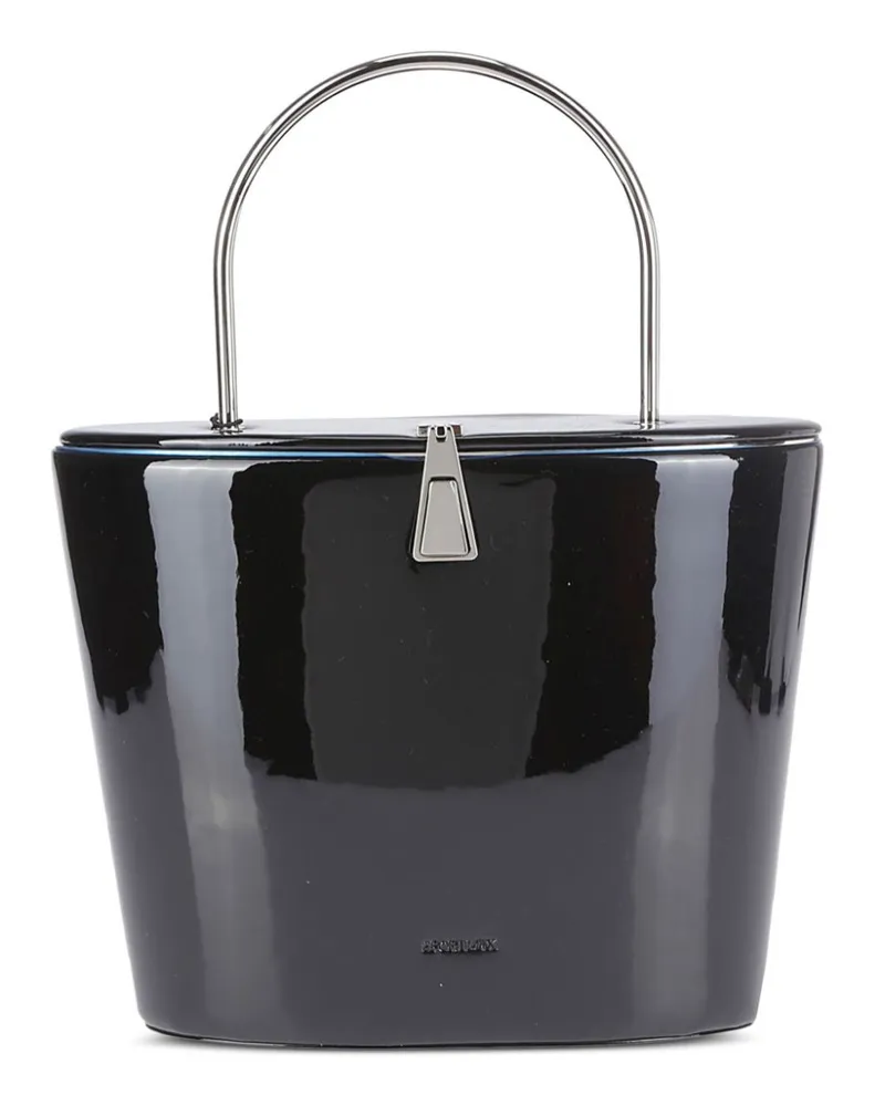 SPORTMAX Tasche aus Lackleder - Schwarz Schwarz