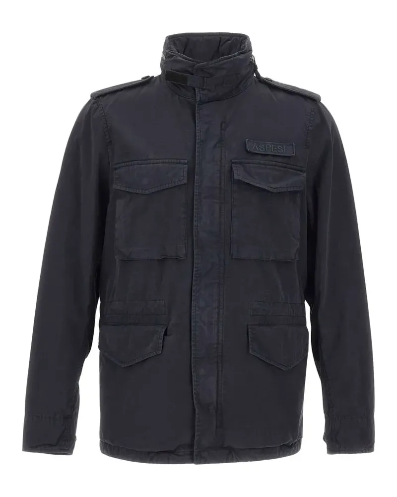 ASPESI Mini Field cotton jacket - Blau Blau