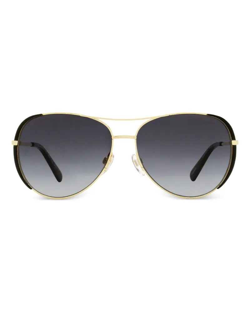 Marc Jacobs Sonnenbrille mit geschwungenem Brauenbogen - Gold Gold