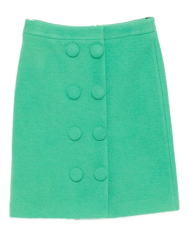 SHUSHU/TONG Rock aus Wolle - Grün Grün