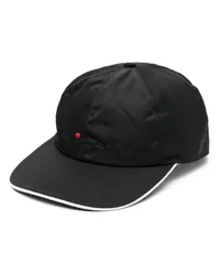 Kiton Baseballkappe mit Logo-Stickerei Schwarz