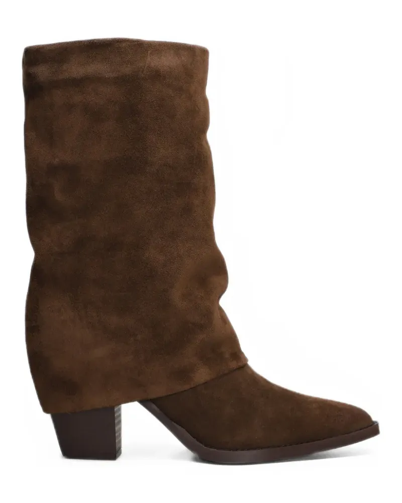 Julie Dee slouchy pointed-toe ankle boots - Braun Braun