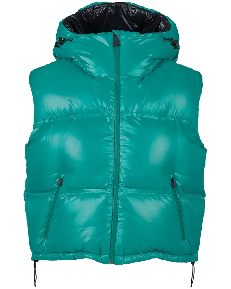 Aztech Mountain Daunenweste mit Kapuze - Blau Blau