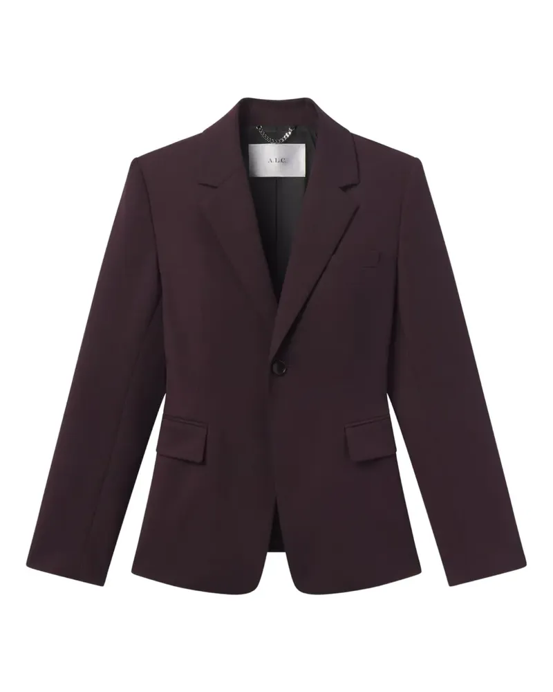 A.L.C. Einreihiger Elza Blazer - Violett Violett