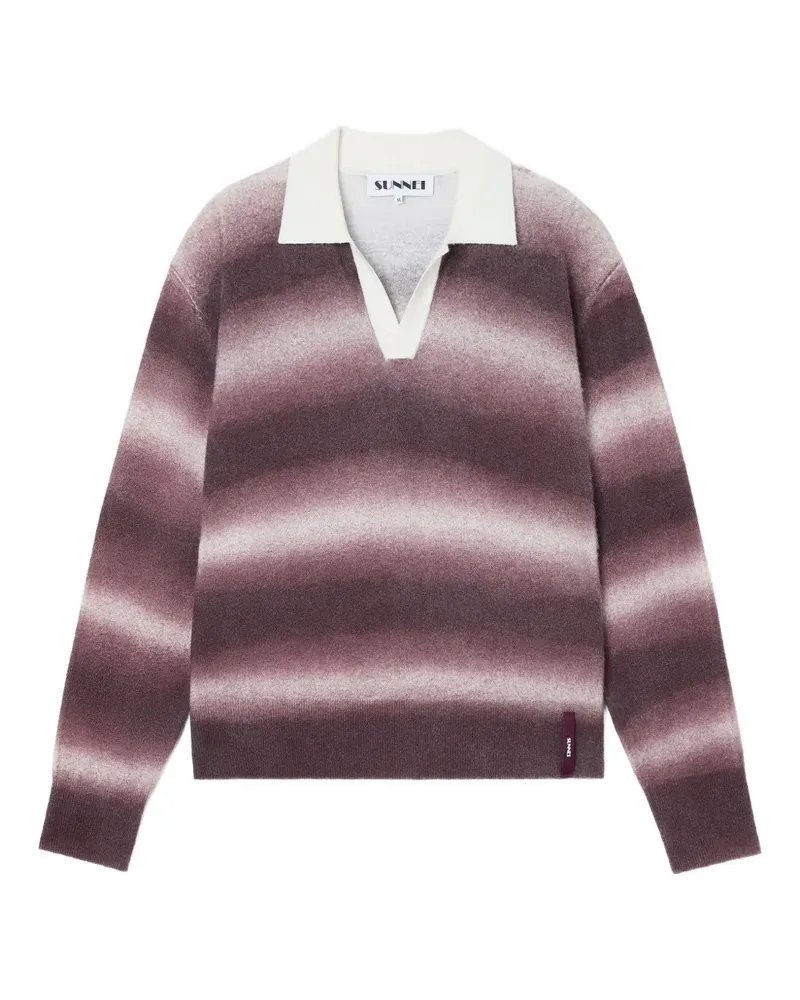 SUNNEI Gestreifter Pullover - Violett Violett