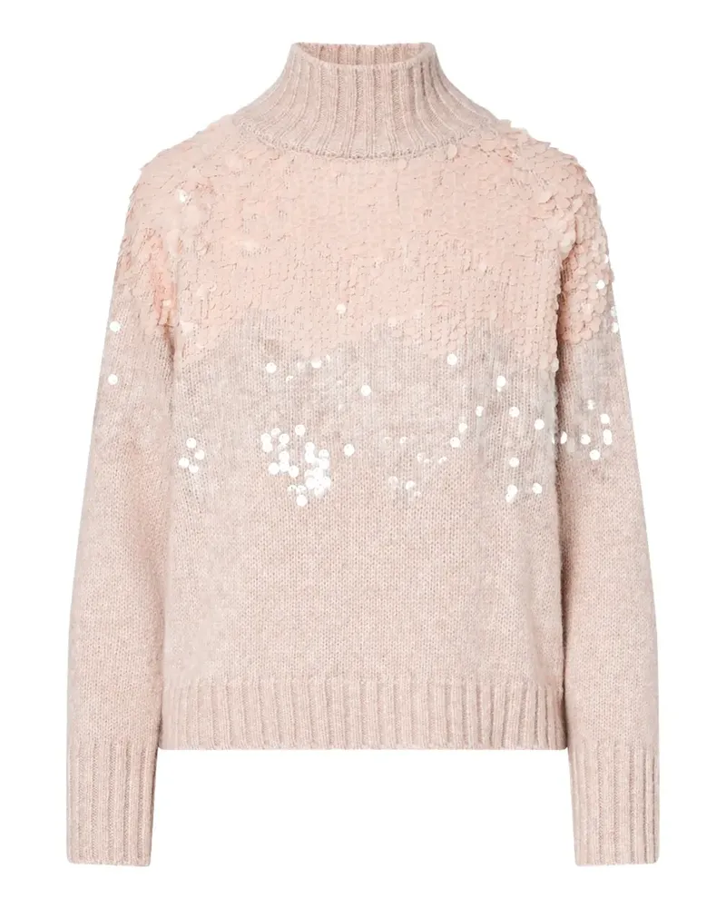 Liu Jo Pullover mit Pailletten - Nude Nude