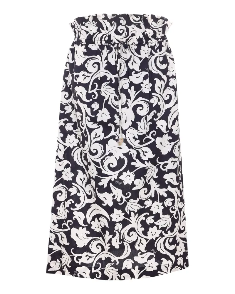 Liu Jo Midirock mit Stretchbund - Schwarz Schwarz