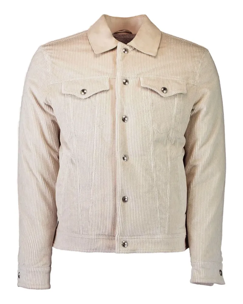 Eleventy corduroy jacket - Nude Nude