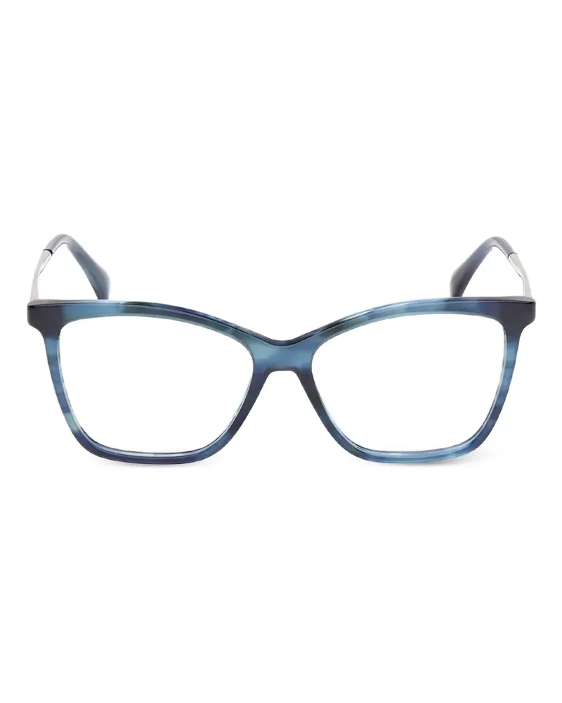 Max Mara square-frame glasses - Blau Blau